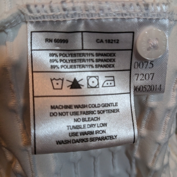 GOLF POLO White Pucker ~ Nancy Lopez XL - Picture 9 of 14